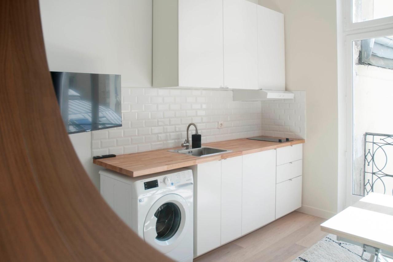 Charming Cosy Studio In Sentier Paris Luaran gambar